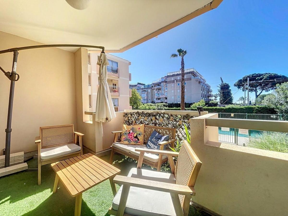 Apartamento Sable - Piscine -2Min Mer Golfe-Juan Exterior foto